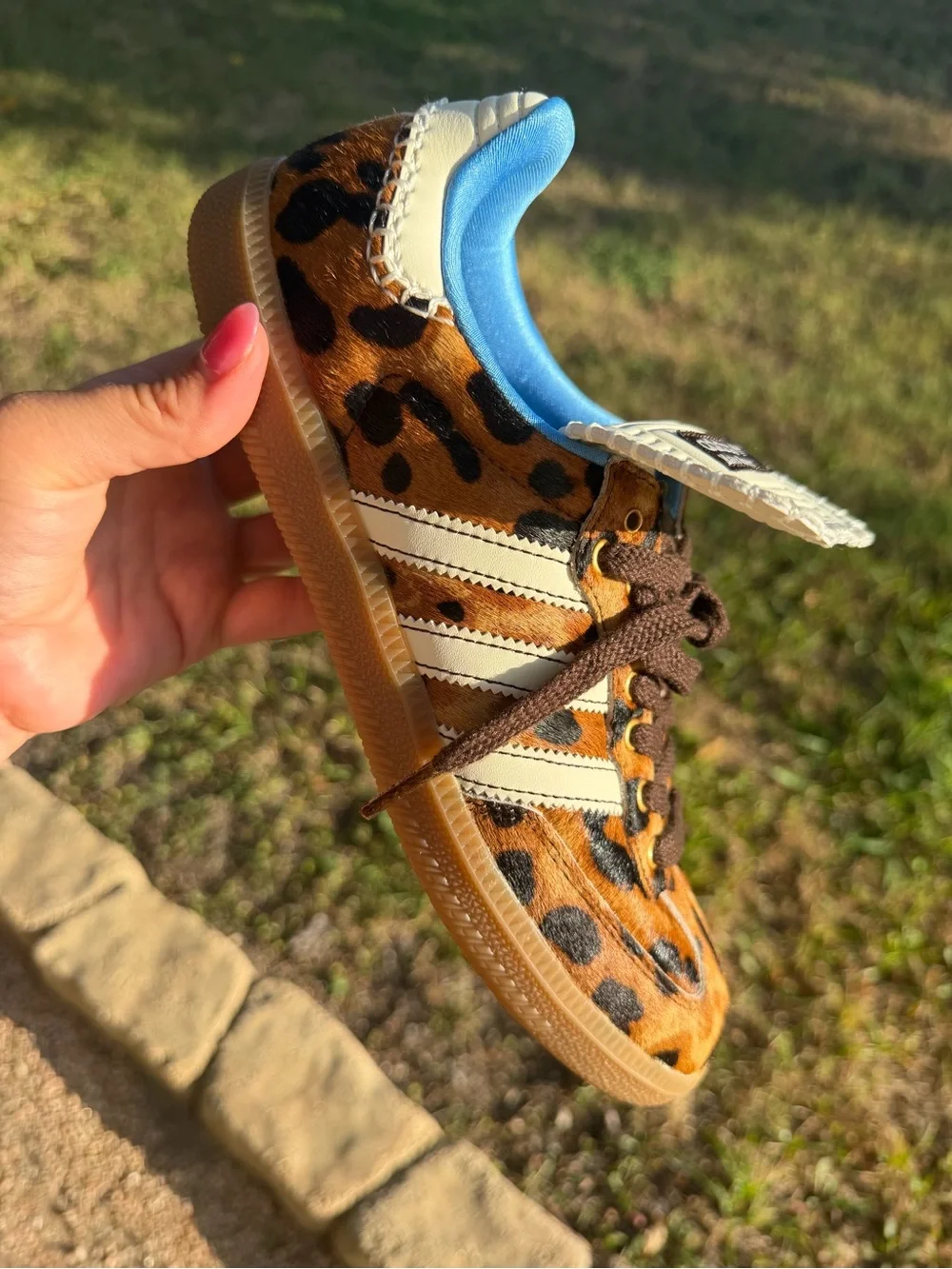Wales Bonner x Adidas Samba Pony Leo